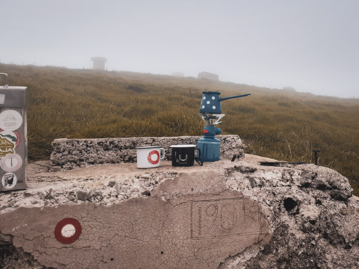 Fog on the top of GOlica