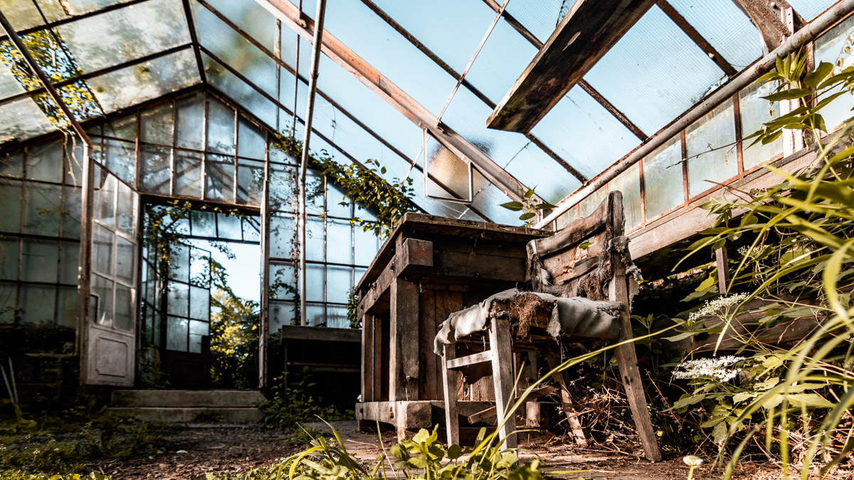 Gutenbuchel mansion's greenhouse