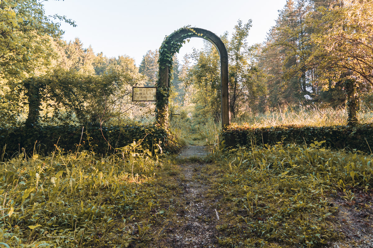 Entrance into fairytale