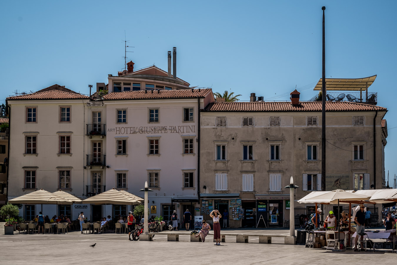 Tartini square's view