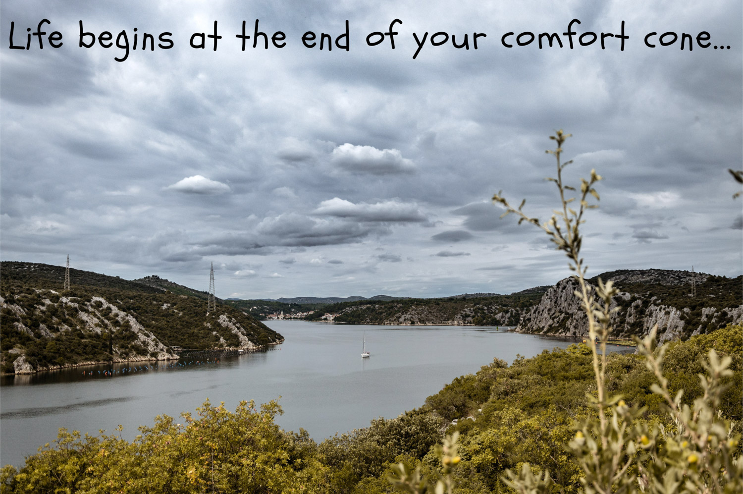 End of comfort zone quote