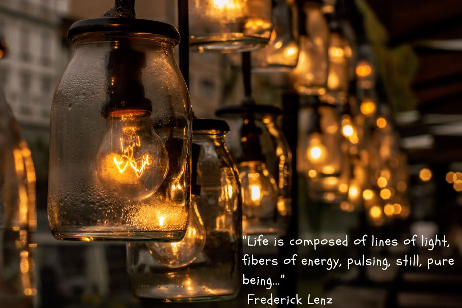 Uplifting quote about light
