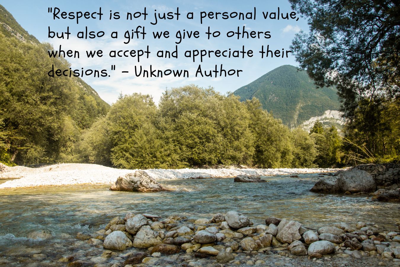 Quote about respection