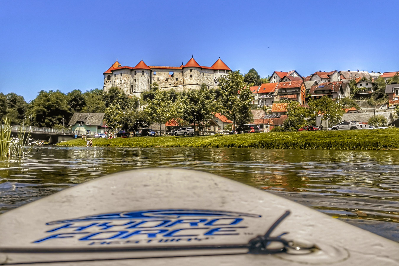 SUP adventure on river Krka