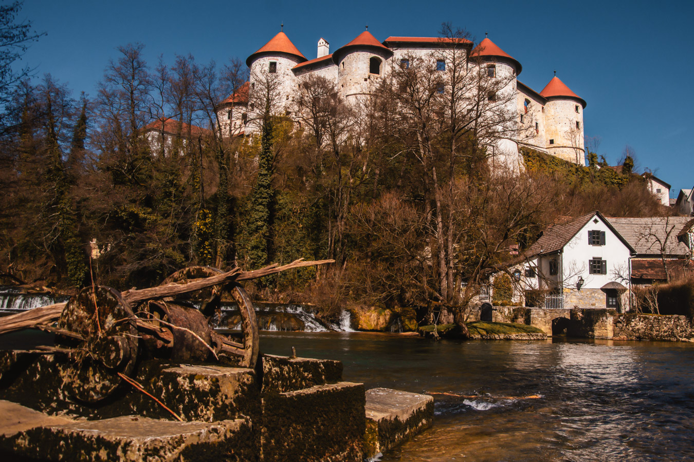 Žužemberk with castle