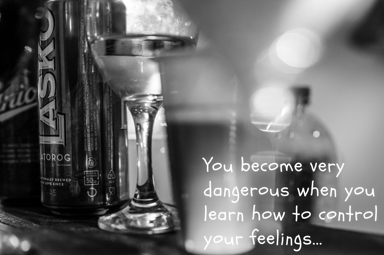 Control your feelings quote