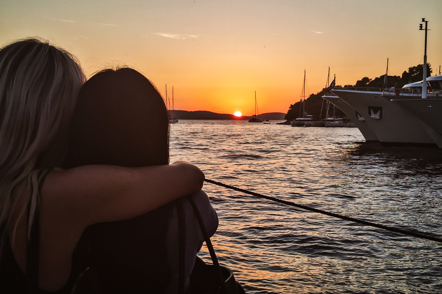 Sunset on Hvar